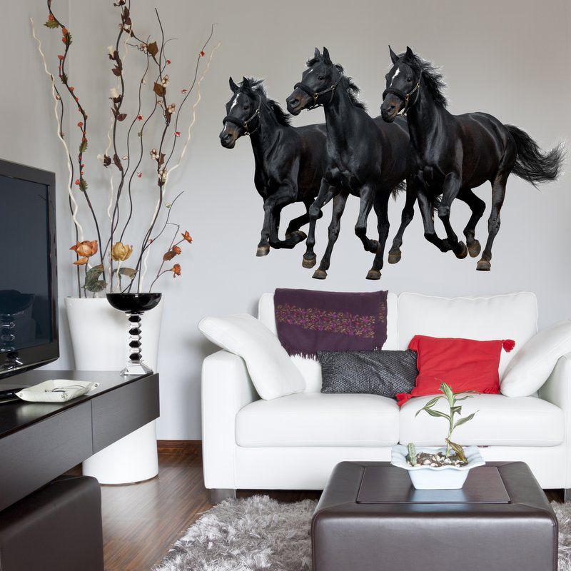 Seinätarra – kolme mustaa hevosta